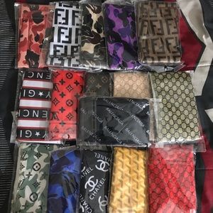 Durags, bonnets and head scarfs